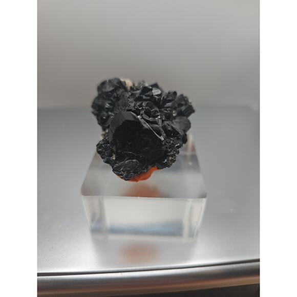 Black Tourmaline Crystal Specimen Rough Raw From Afghanistan 83grams - Picture 3 of 16